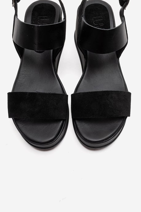 Lolanthe Leather Wedge Sandal - Image 2