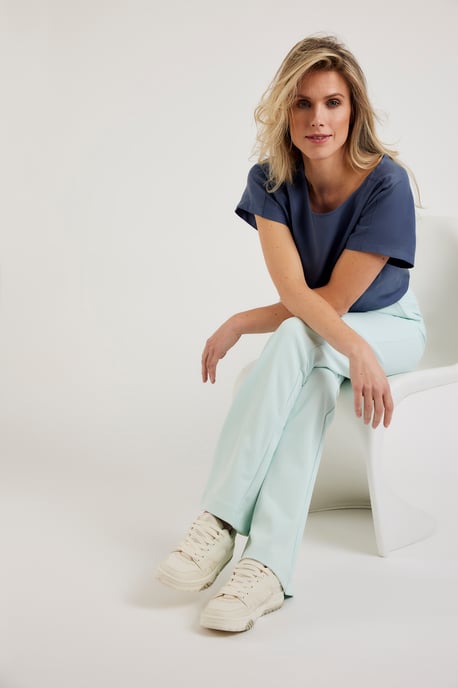 Corel Broek Boa Flare Pants  Blue - Image 2