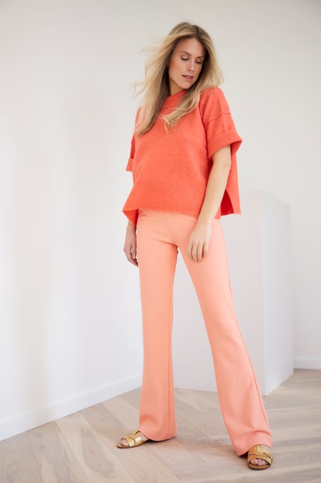 Corel Broek Boa Flare Pants Oranje - Image 1
