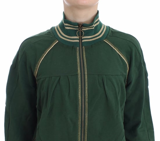 John Galliano Groene Neppitsshirt Trui Jas - Image 5