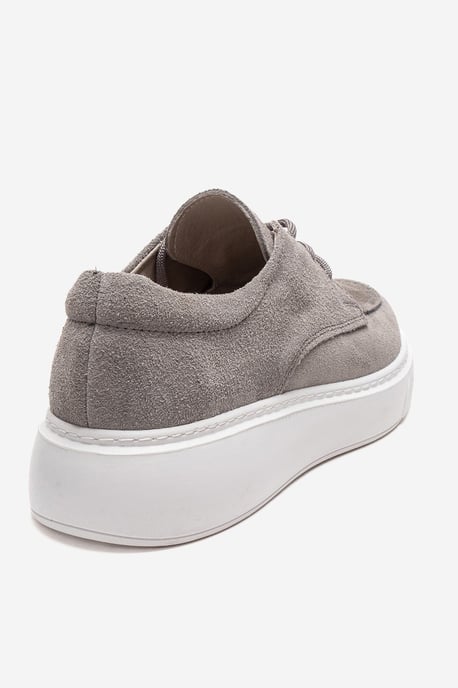 Mareon Leren Veterschoen Sneaker - Image 5