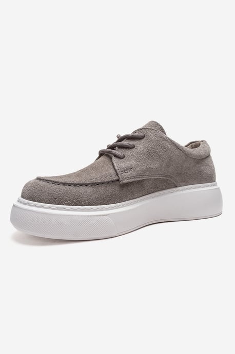 Mareon Leren Veterschoen Sneaker - Image 6