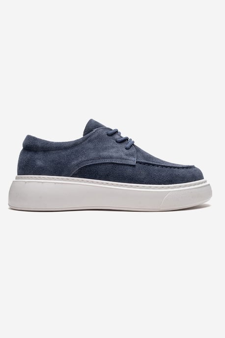 Mareon Leren Veterschoen Sneaker - Image 4