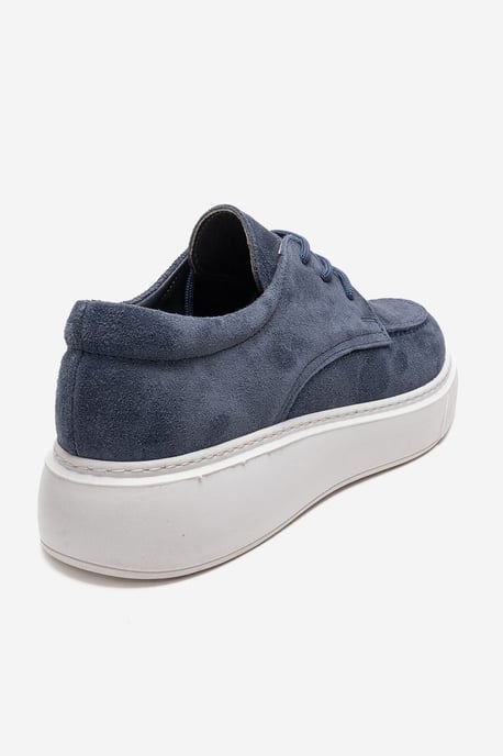 Mareon Leren Veterschoen Sneaker - Image 5