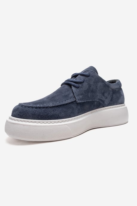 Mareon Leren Veterschoen Sneaker - Image 6