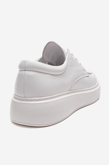 Mareon Leren Veterschoen Sneaker - Image 5