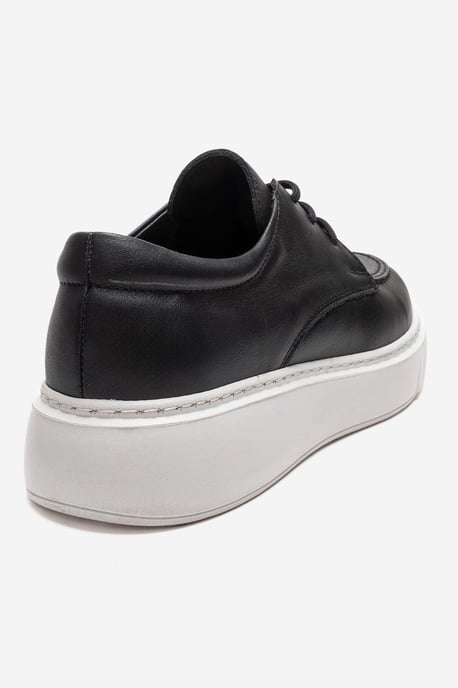 Mareon Leren Veterschoen Sneaker - Image 5