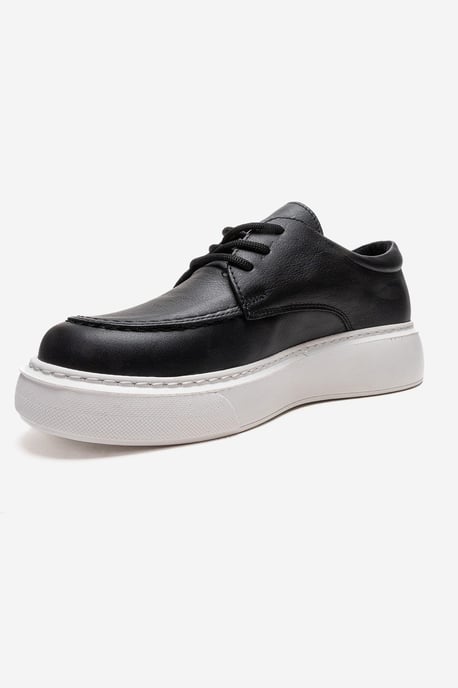 Mareon Leren Veterschoen Sneaker - Image 6