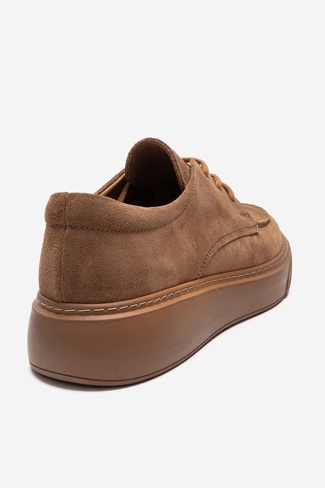 Mareon Leren Veterschoen Sneaker - Image 5