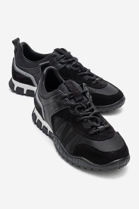 Fiera Läder Mesh Sneaker - Image 1