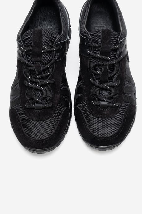 Fiera Läder Mesh Sneaker - Image 2