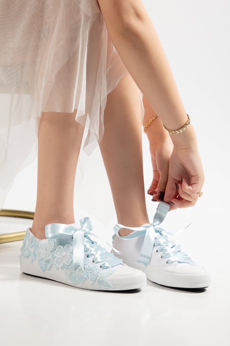 Serenelle Kant Bruidsneaker - Image 3
