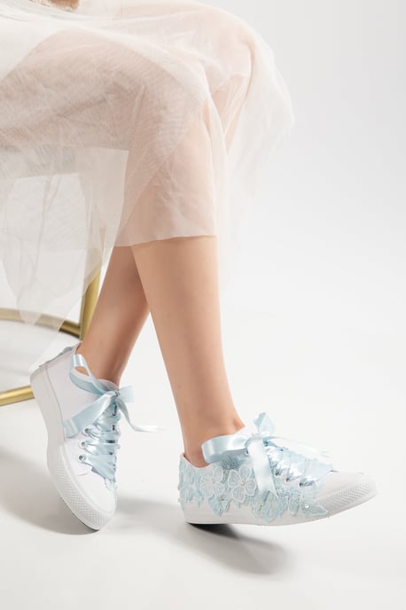 Serenelle Kant Bruidsneaker - Image 4