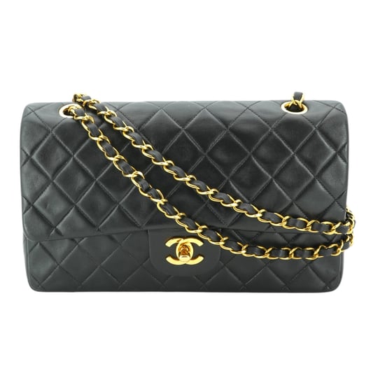 Chanel Vintage leren schoudertas, tijdloos/klassiek - Image 1