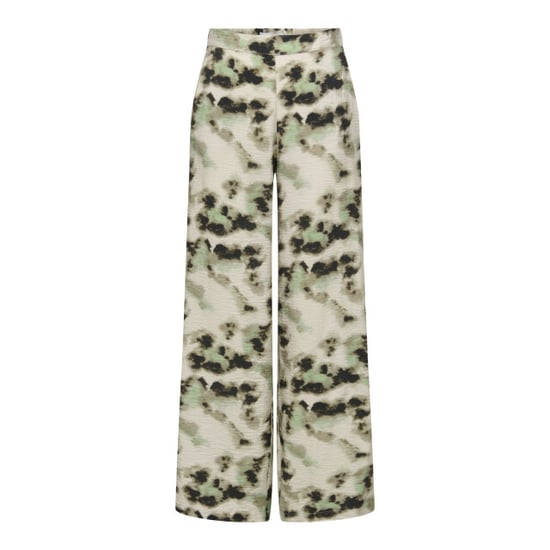 Jacqueline de Yong millie hw wide pant wvn 15365404 black & gree abstract - Image 1