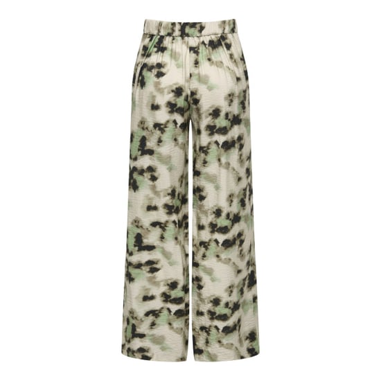 Jacqueline de Yong millie hw wide pant wvn 15365404 black & gree abstract - Image 2