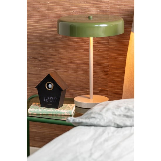 Karlsson wekker riqueza cuckoo led - 6,8x13x15,3 cm - Image 2