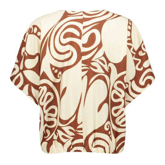 Geisha top bi-color 63435-26 760 /tabacco - Image 5