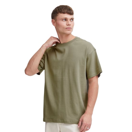 Solid Casual t-shirt heren - Image 1