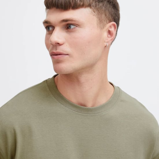 Solid Casual t-shirt heren - Image 2