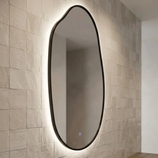 Badplaats Badkamerspiegel globe led 52 x 84 cm badkamer spiegel spiegel - Image 2