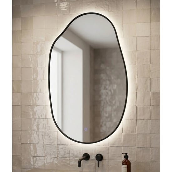 Badplaats Badkamerspiegel globe led 52 x 84 cm badkamer spiegel spiegel - Image 3