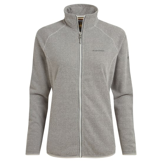 Craghoppers Dames/Dames Tarvos Full Zip Fleecejack (Lunar Grijs Marl) - Image 1