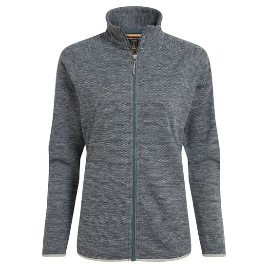 Craghoppers Dames/Dames Tarvos Full Zip Fleecejack (Stormgrijs mergel) - Image 1