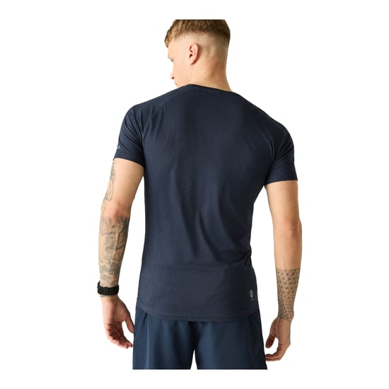 Dare 2B Mens Persist Marl T-Shirt (Navy) - Image 2