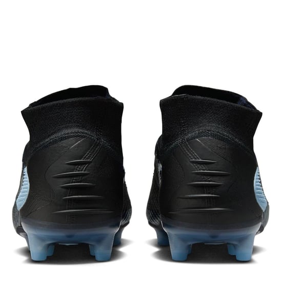 Men's Nike Phantom 6 High Elite Adults Astro Turf Football Boots in Black/Black - Image 5