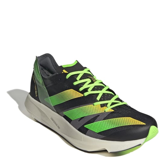 Men's adidas Adiz Tkmi 8 Lace Up Low Top Sneakers in Black - Image 3