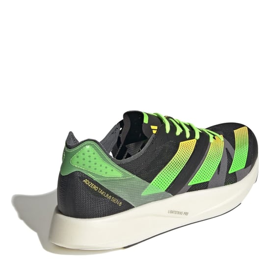 Men's adidas Adiz Tkmi 8 Lace Up Low Top Sneakers in Black - Image 4
