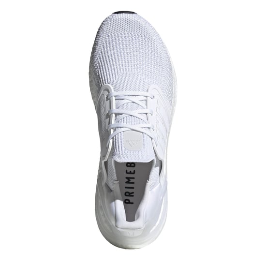 Men's adidas Ultraboost Running Shoes in Wht/Blk - Image 5