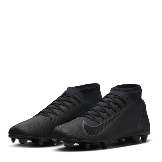 Men's Nike Mercurial Superfly 10 Club Adults Firm Ground Football Boots in Black/Green - Image 4