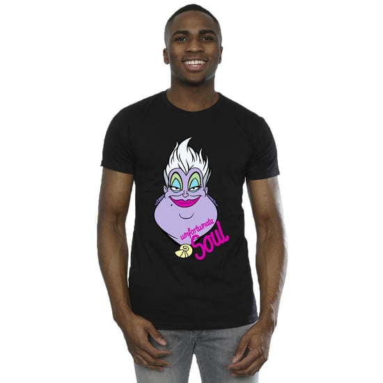 Disney Heren Schurken Ursula Ongelukkige Ziel T-Shirt (Zwart) - Image 2
