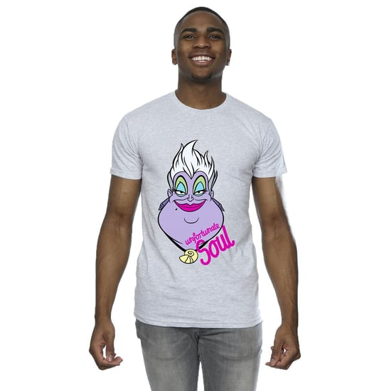 Disney Heren Schurken Ursula Ongelukkige Ziel T-Shirt (Sportgrijs) - Image 2