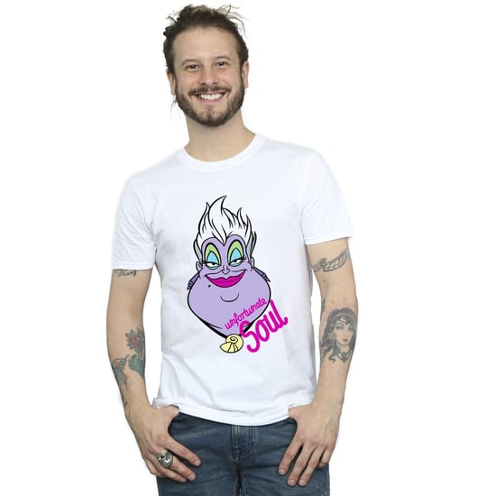 Disney Heren Schurken Ursula Ongelukkige Ziel T-Shirt (Wit) - Image 2