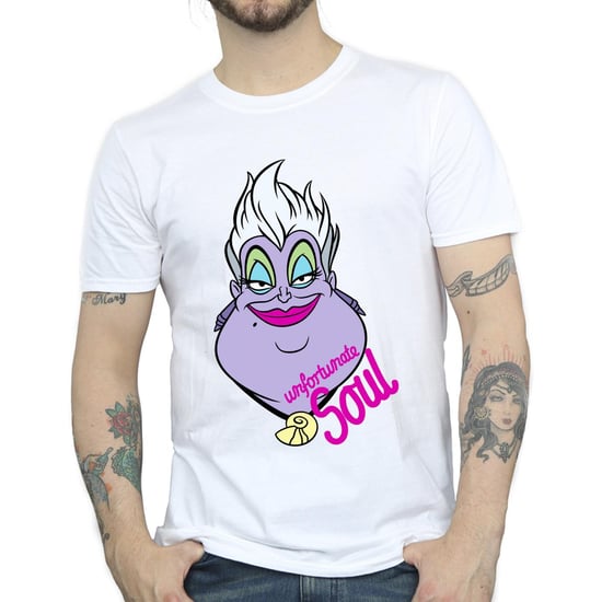 Disney Heren Schurken Ursula Ongelukkige Ziel T-Shirt (Wit) - Image 3