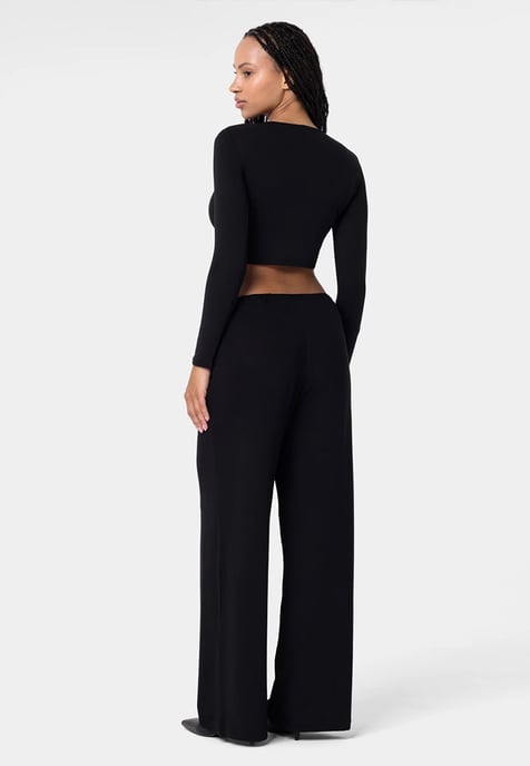Heavyweight Viscose Pants ZWART - Image 3
