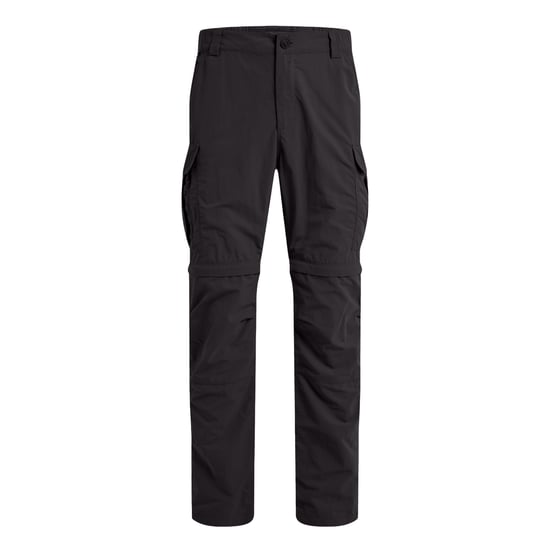 Craghoppers Mens NosiLife III Convertible Cargo Trousers (Black Pepper) - Image 1