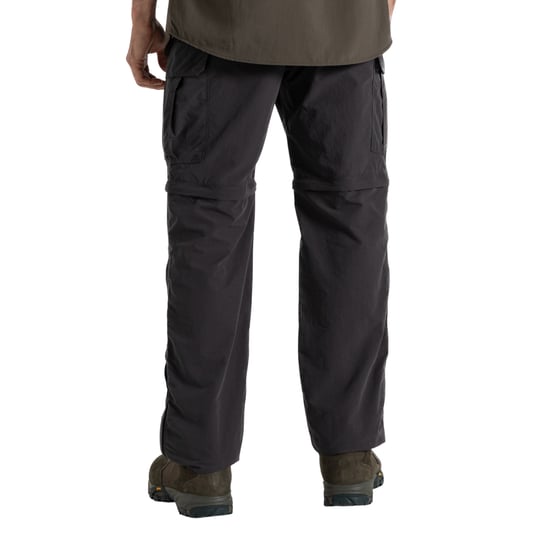 Craghoppers Heren NosiLife III Cabrio Cargo Broek (Zwarte peper) - Image 2