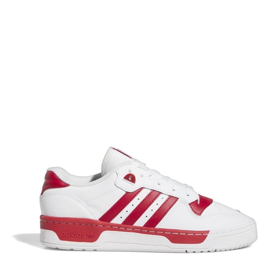 Men's adidas Rivalry Low Top Lace-Up Sneakers in Ftwwht/Tmpwrd/F - Image 1
