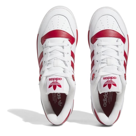Men's adidas Rivalry Low Top Lace-Up Sneakers in Ftwwht/Tmpwrd/F - Image 5