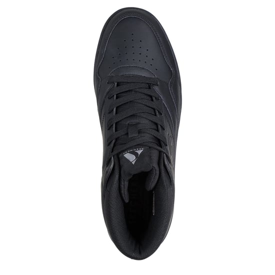 Men's Skechers Overlay High Top Fashion High Top Trainers Mens in Black/Black - Image 5