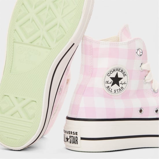 Women's Converse Classic Hi Tops in Summit Pink 103 - Image 3