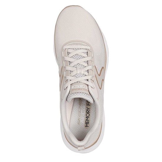 Women's Skechers Flex Appeal 5.0 Slip On Low Top Sneakers in Natural/Gold - Image 5