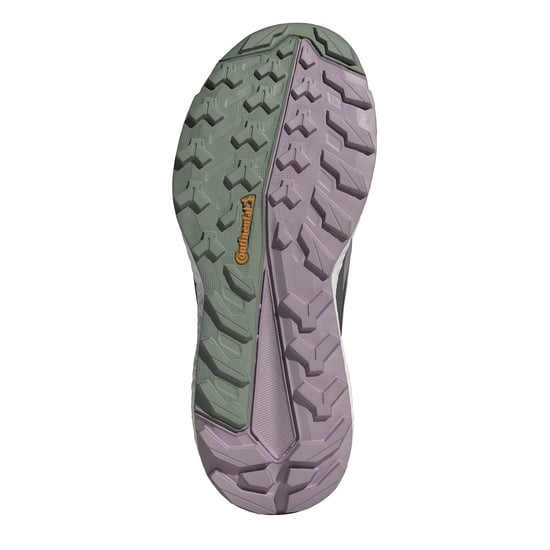 Women's adidas Terrex Free Hiker 2 Mid Top Hiking Sneakers in Green - Image 6