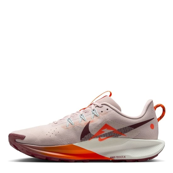 Men's Nike Pegasus Trail 5 Running Shoes in Silt Red/Tm Red - Image 2