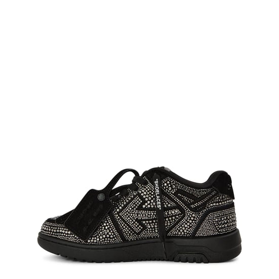 Women's Off White Outofoffice Low Top Trainers in Black/Black - Image 2