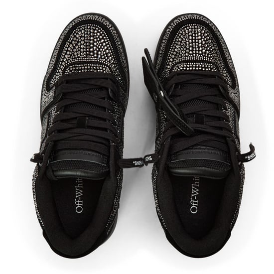 Women's Off White Outofoffice Low Top Trainers in Black/Black - Image 4